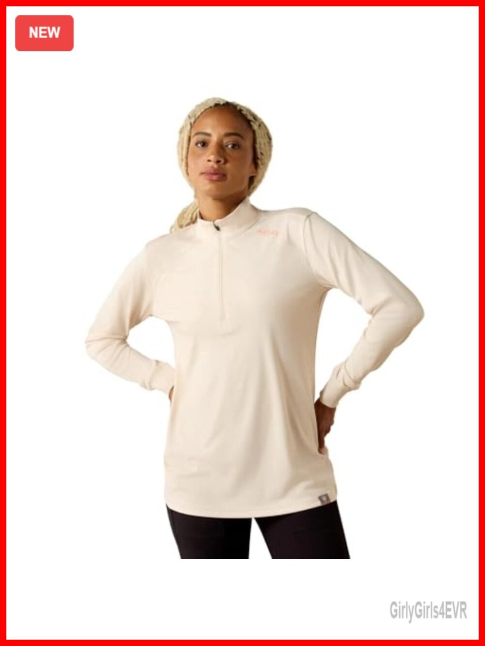 Rebar Sunblocker 1/2 Zip Long Sleeve T-Shirt Moisture Wicking Sun Protection